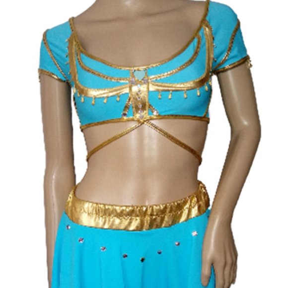 Aladdin Jasmine costume made to order Princess Jas - Picture 1 of 7